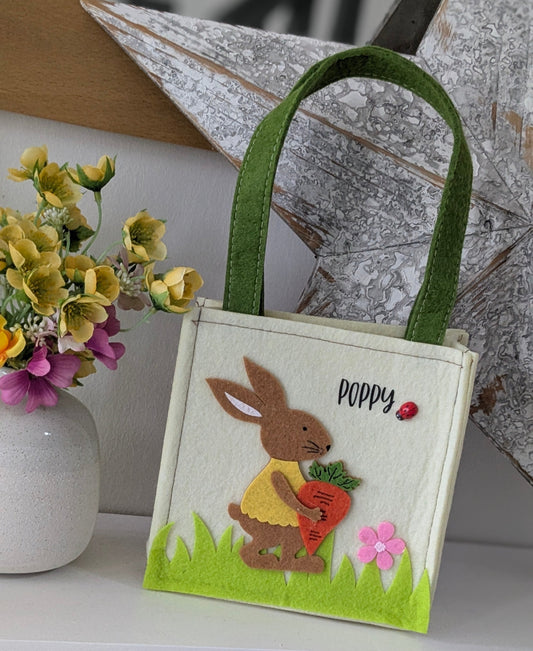 Personalised Easter Felt Bag