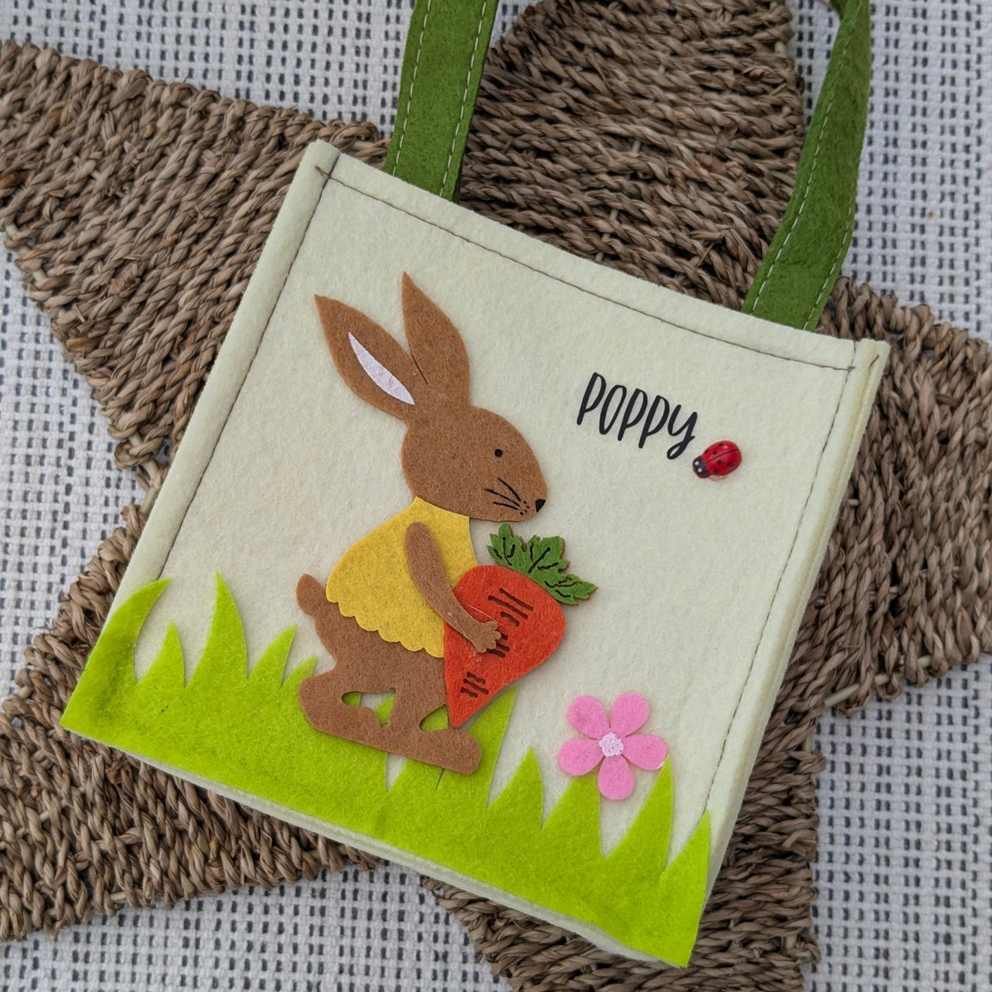 Personalised Easter Felt Bag