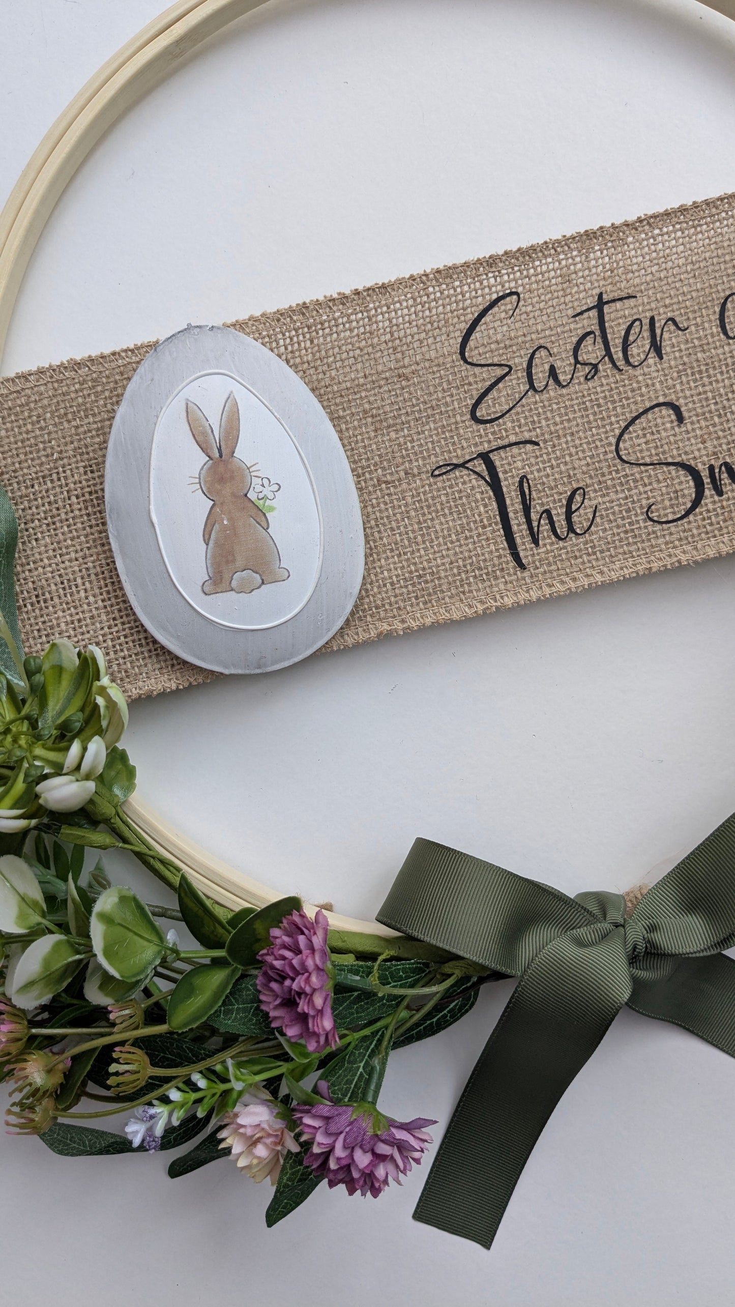 Personalised Easter Hoop