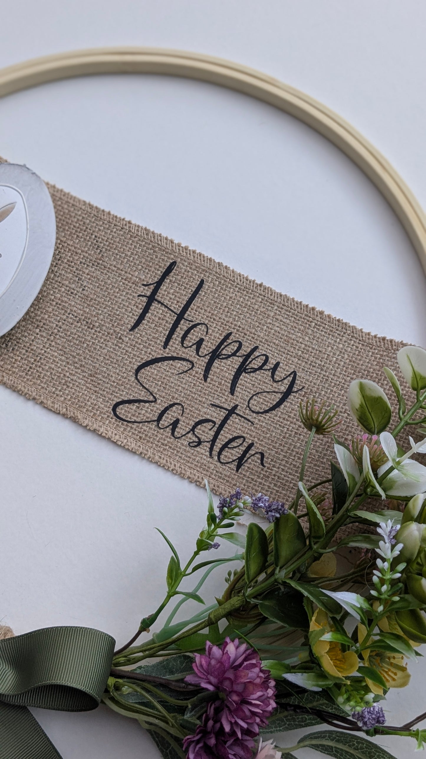 Personalised Easter Hoop