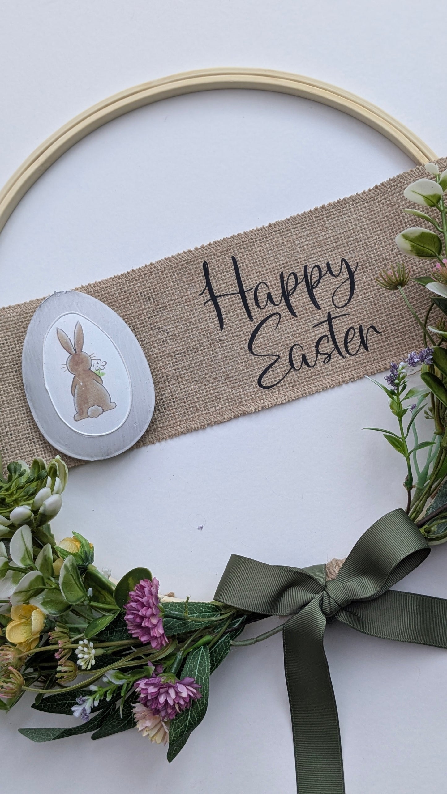 Personalised Easter Hoop