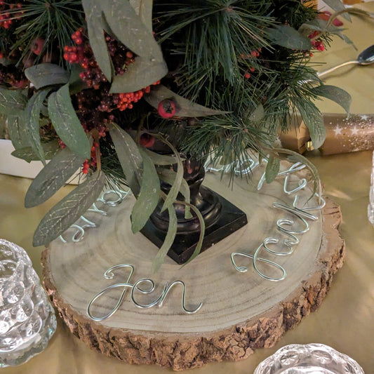 Handmade Wire Names