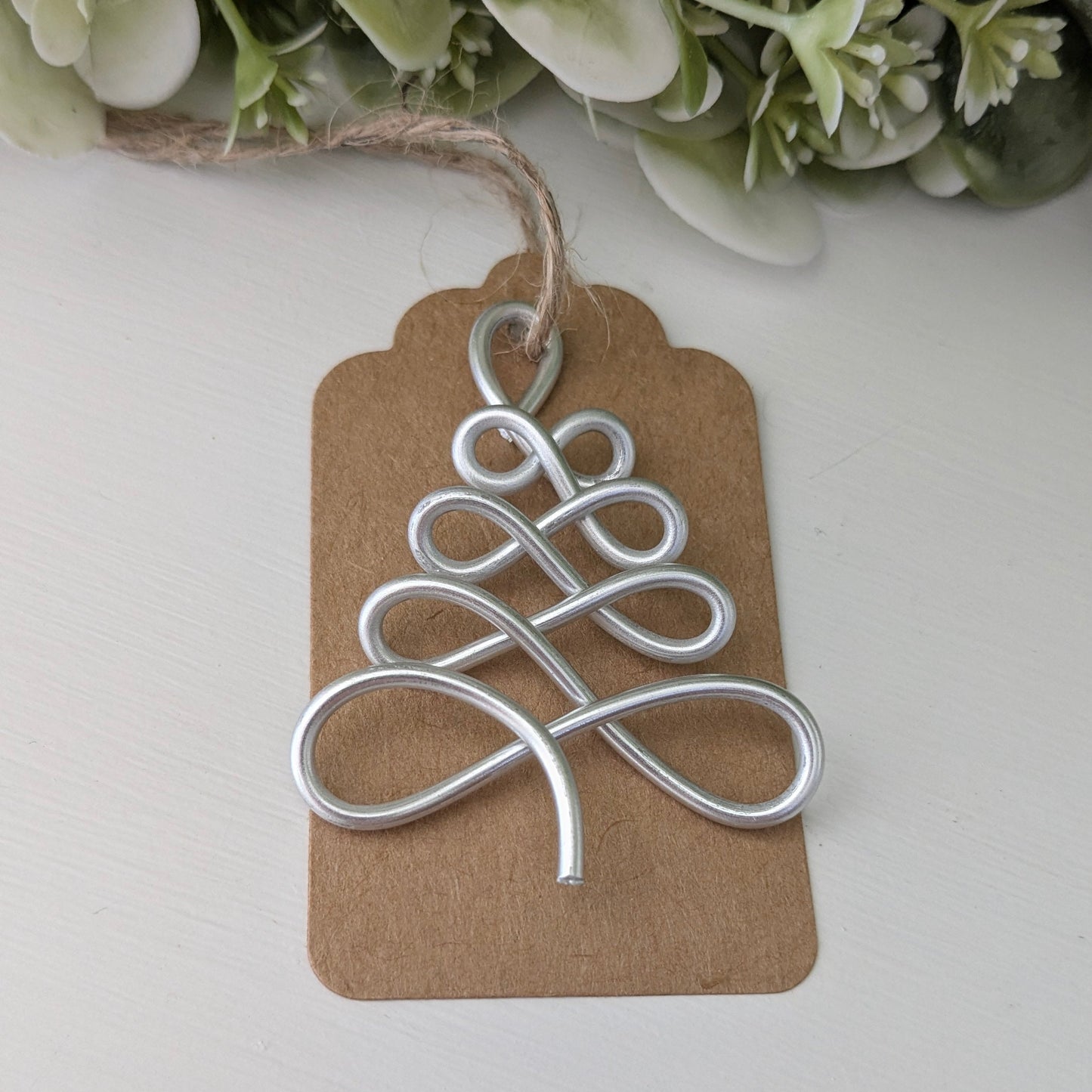 Mini Christmas Tree Gift Tags x 8