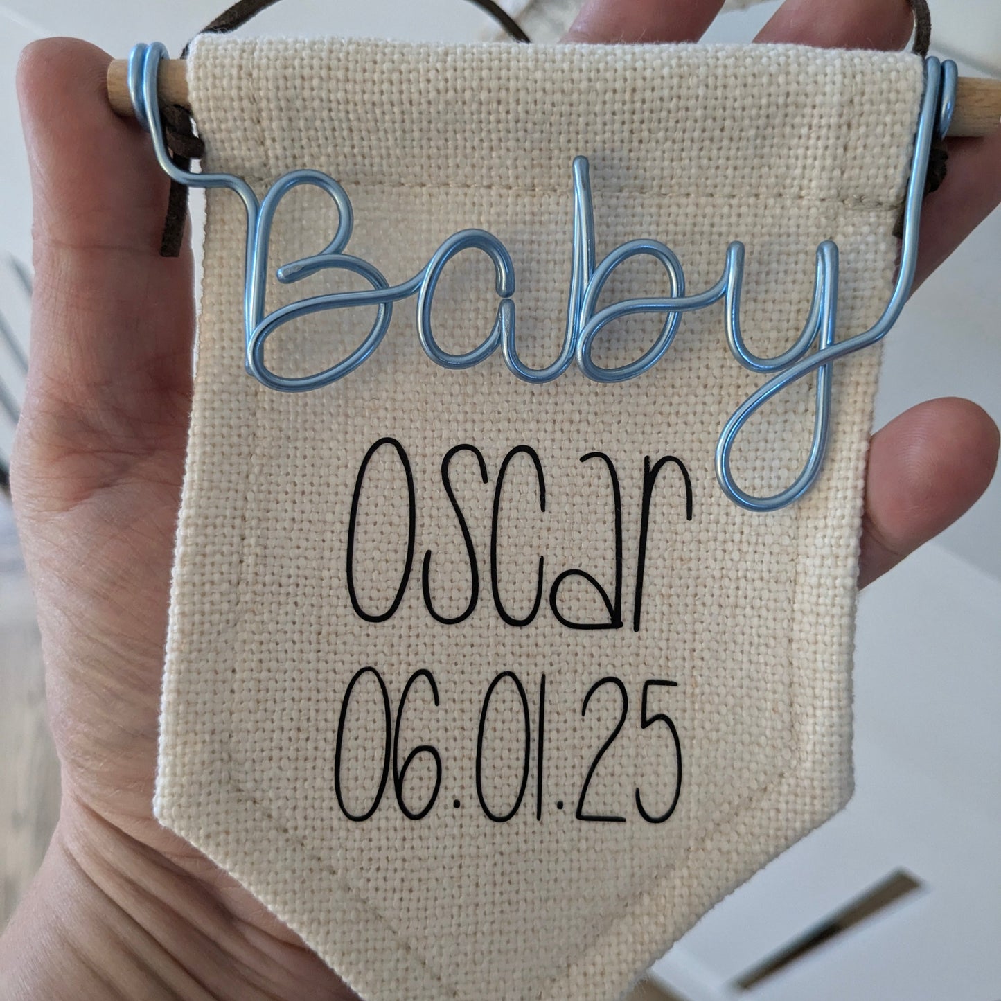 Mini Baby Name Sign