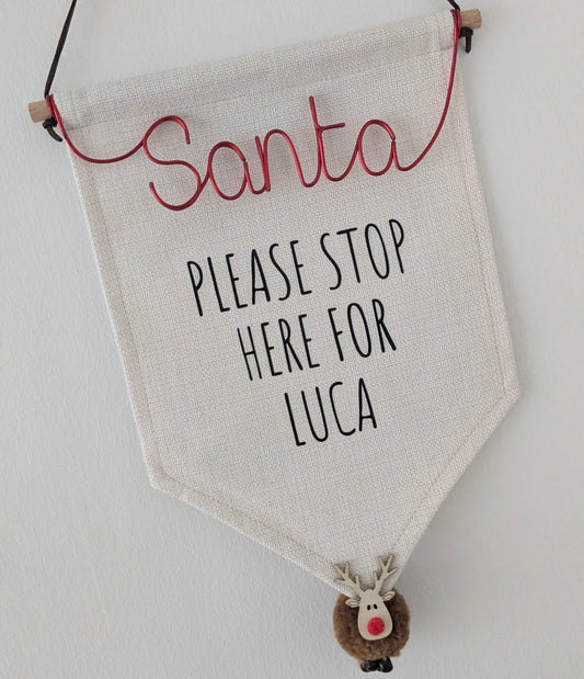 Personalised Christmas Sign