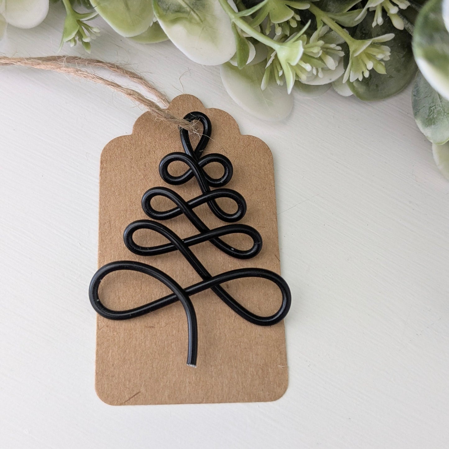 Mini Christmas Tree Gift Tags x 8