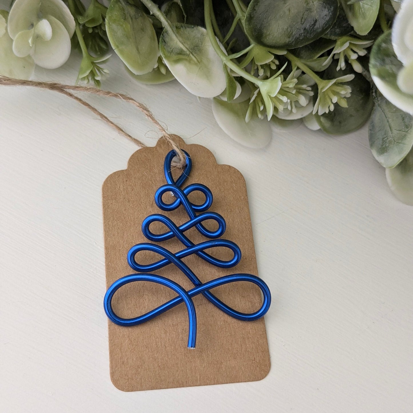 Mini Christmas Tree Gift Tags x 8